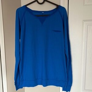 Lululemon Athletica Blue Long Sleeve Tee